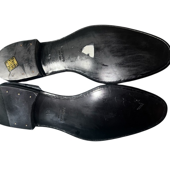 Men’s Saks Fifth Avenue Collection Floral Formal Loafers Blue Size 9.5 - Picture 5 of 5